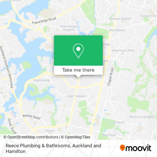 Reece Plumbing & Bathrooms map