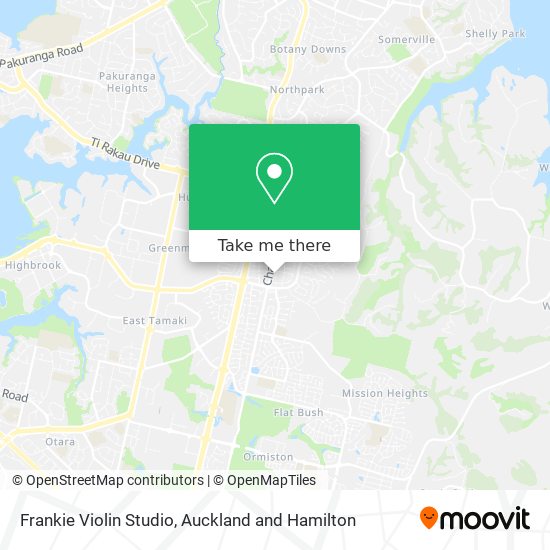 Frankie Violin Studio map