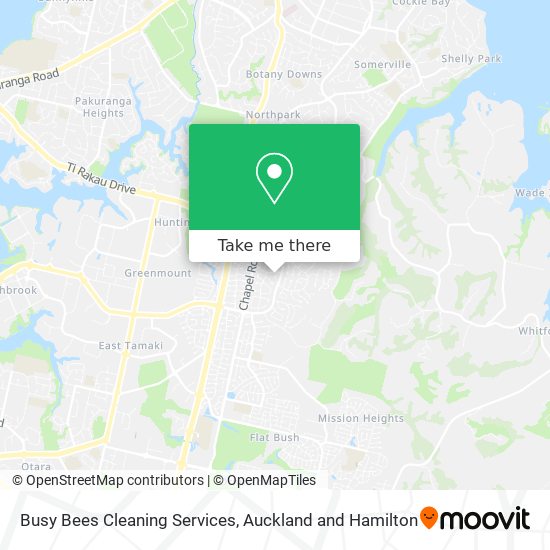 Busy Bees Cleaning Services map