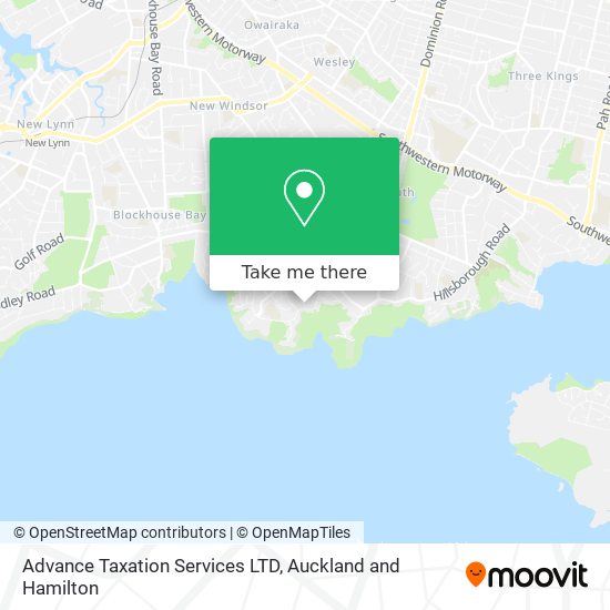 Advance Taxation Services LTD map