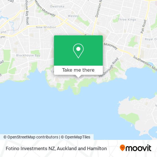 Fotino Investments NZ map