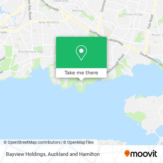 Bayview Holdings map