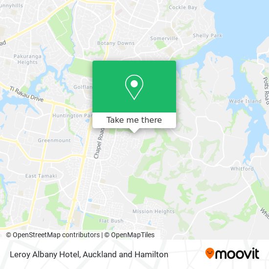 Leroy Albany Hotel map