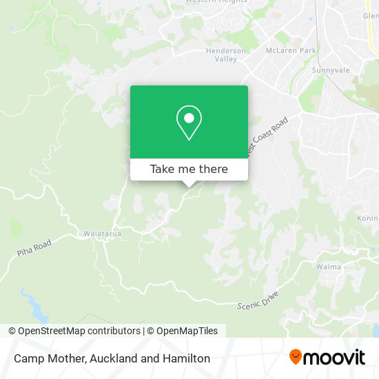 Camp Mother map