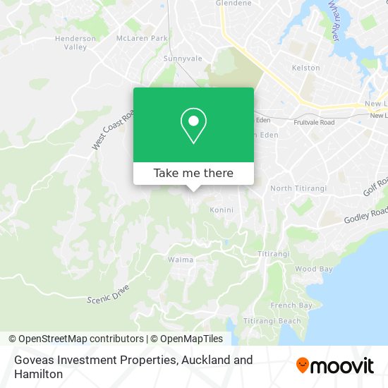 Goveas Investment Properties map