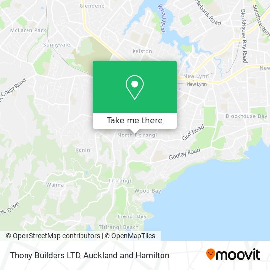 Thony Builders LTD地图