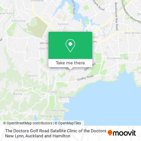 The Doctors Golf Road Satellite Clinic of the Doctors New Lynn地图