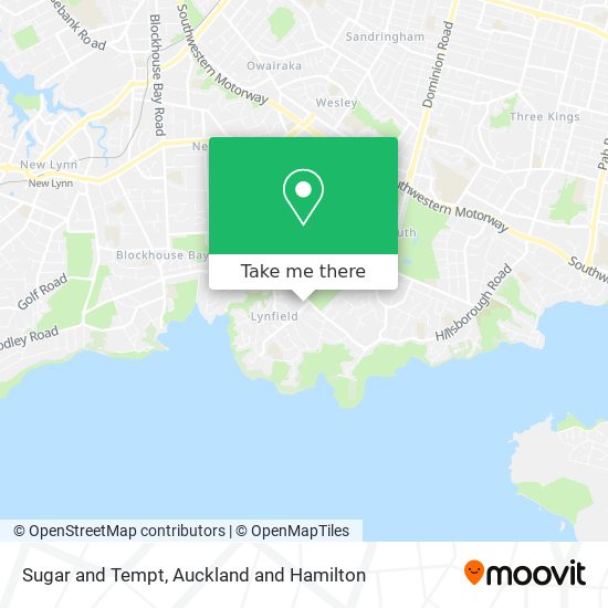 Sugar and Tempt map