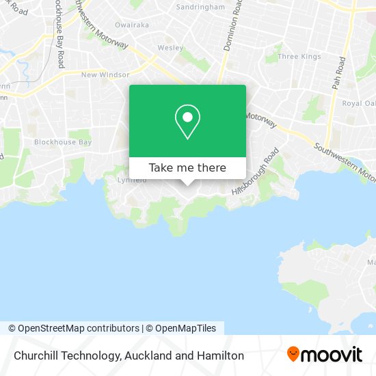 Churchill Technology map