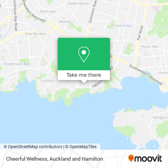 Cheerful Wellness map
