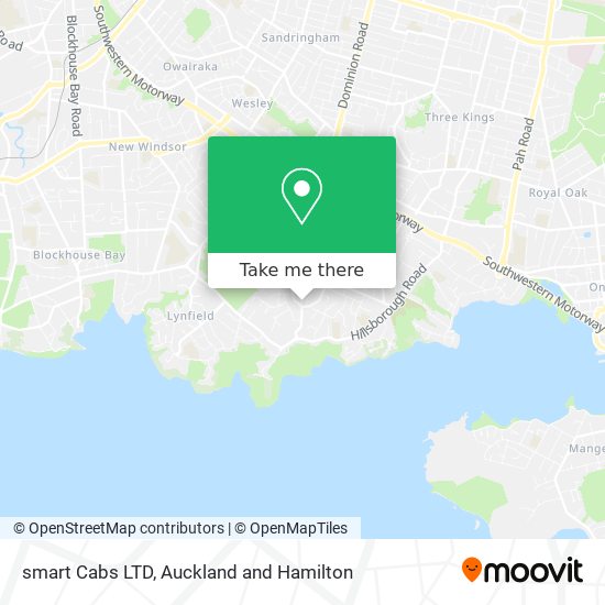 smart Cabs LTD map