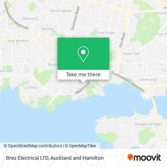 Brez Electrical LTD map