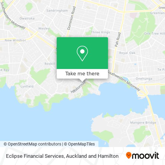 Eclipse Financial Services map