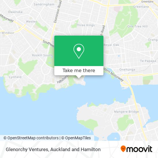 Glenorchy Ventures map