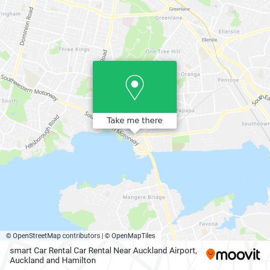 smart Car Rental Car Rental Near Auckland Airport map