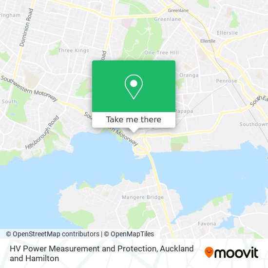 HV Power Measurement and Protection map