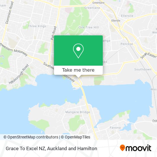 Grace To Excel NZ map