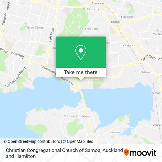 Christian Congregational Church of Samoa map