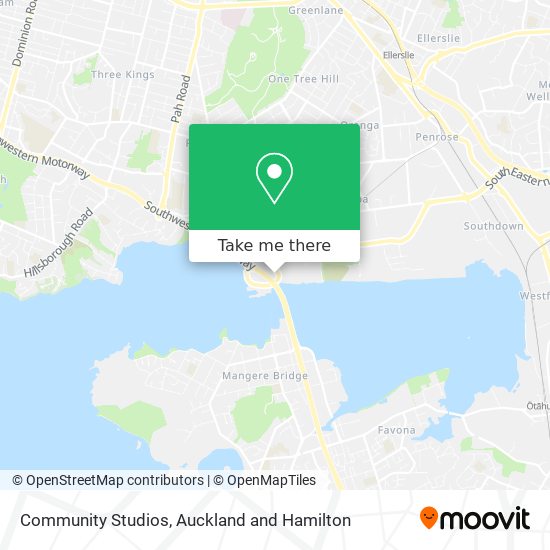 Community Studios map