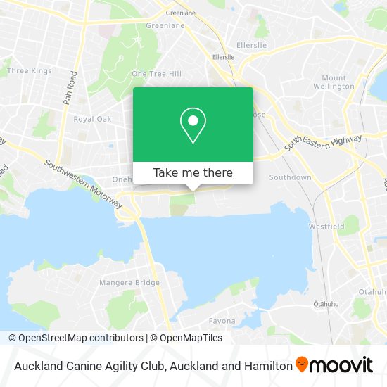 Auckland Canine Agility Club地图