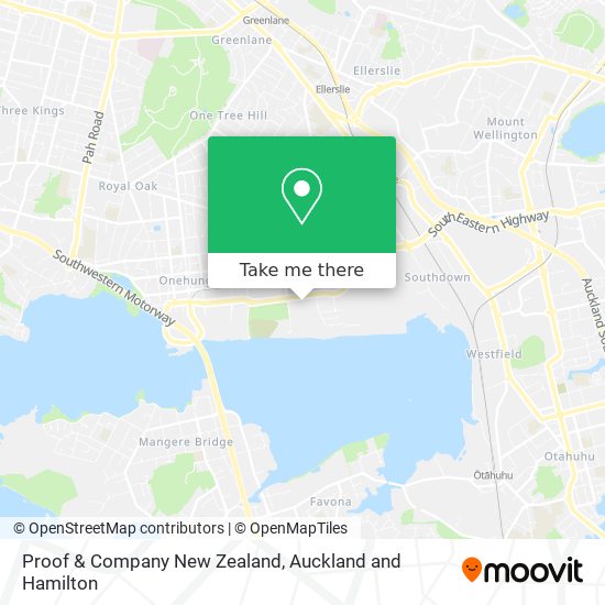 Proof & Company New Zealand地图