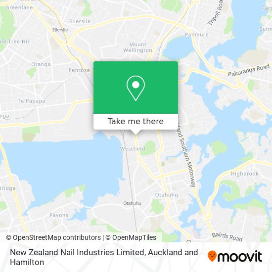 New Zealand Nail Industries Limited map