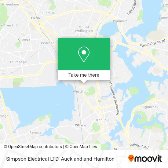Simpson Electrical LTD map