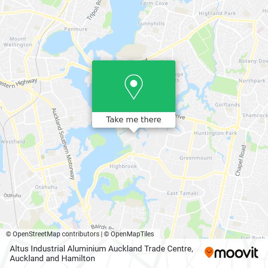 Altus Industrial Aluminium Auckland Trade Centre地图