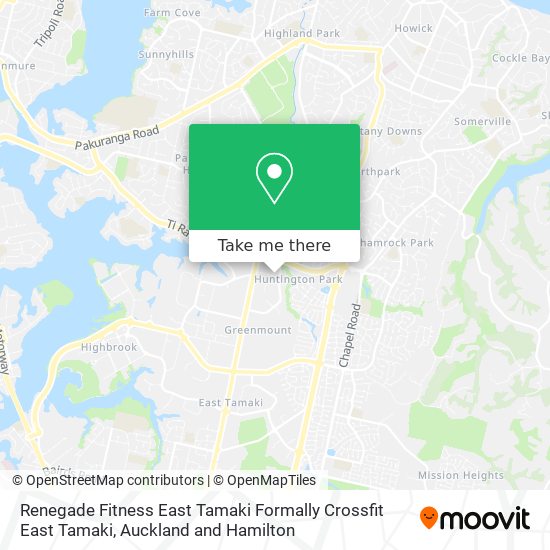 Renegade Fitness East Tamaki Formally Crossfit East Tamaki map