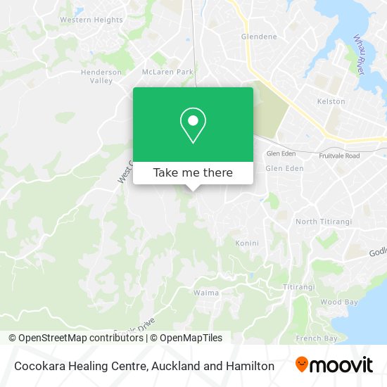 Cocokara Healing Centre地图
