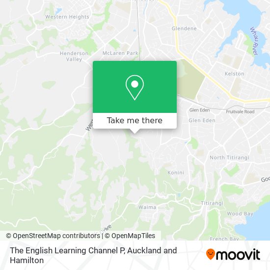 The English Learning Channel P map