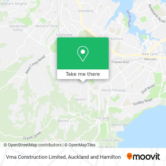 Vma Construction Limited map