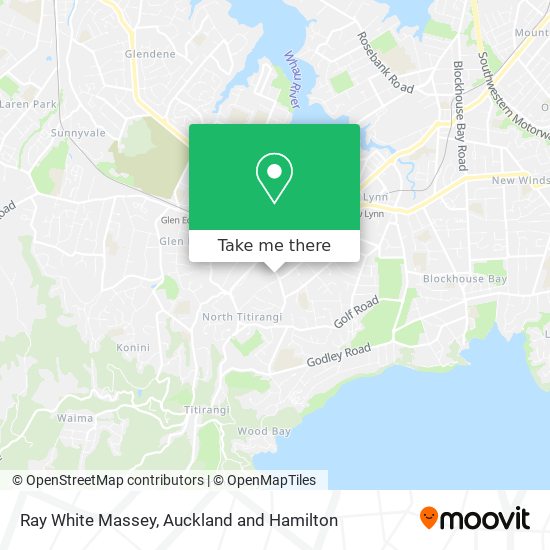 Ray White Massey map