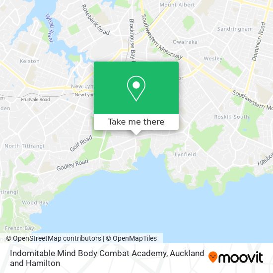 Indomitable Mind Body Combat Academy map