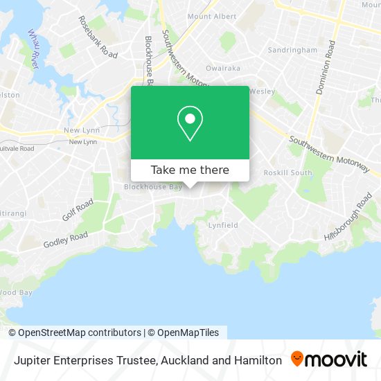 Jupiter Enterprises Trustee map