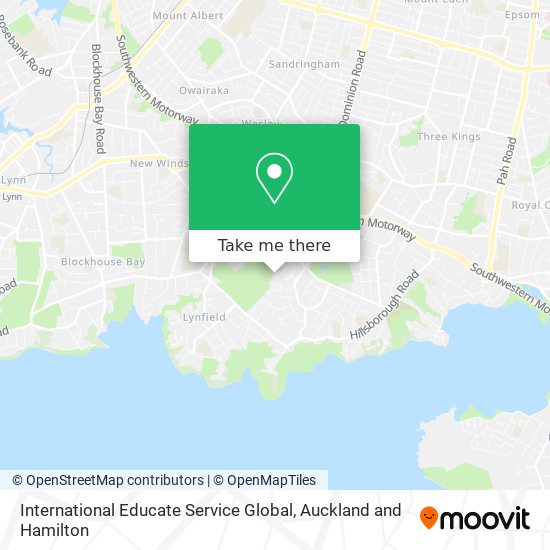 International Educate Service Global map