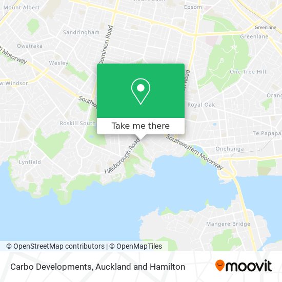 Carbo Developments map