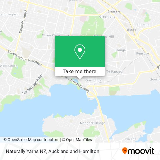 Naturally Yarns NZ map