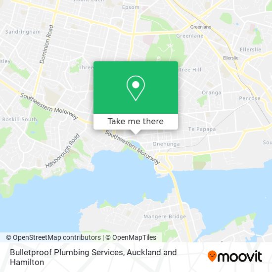 Bulletproof Plumbing Services map