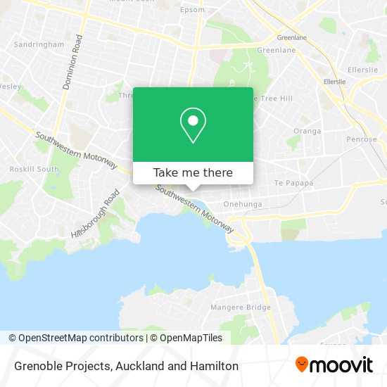 Grenoble Projects map