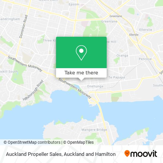 Auckland Propeller Sales map