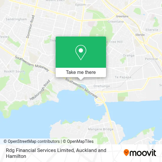Rdg Financial Services Limited map