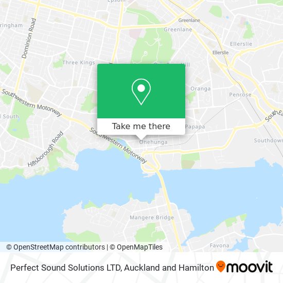 Perfect Sound Solutions LTD map