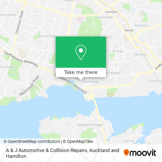 A & J Automotive & Collision Repairs map