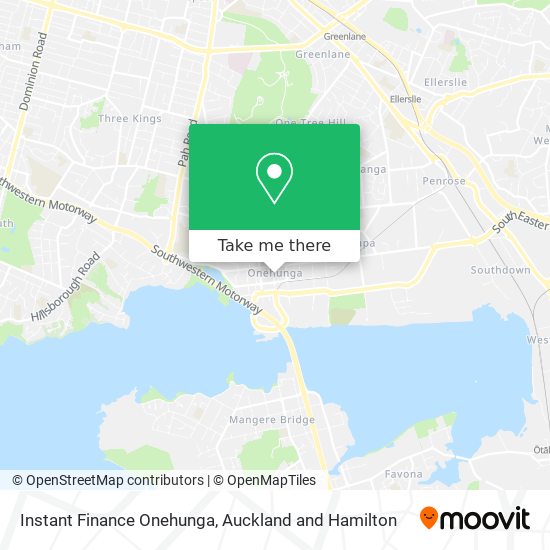 Instant Finance Onehunga地图
