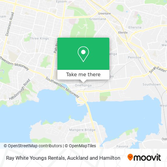Ray White Youngs Rentals map