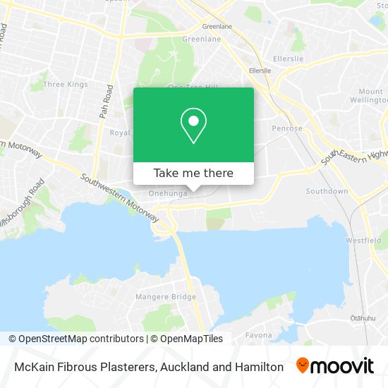 McKain Fibrous Plasterers map