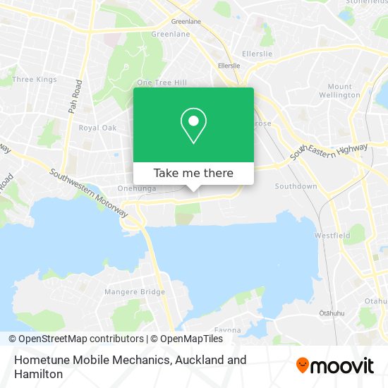 Hometune Mobile Mechanics map