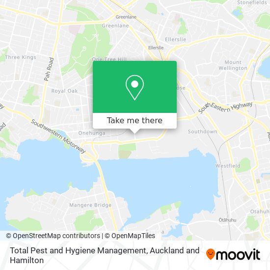 Total Pest and Hygiene Management map