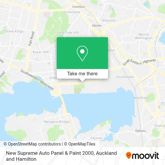 New Supreme Auto Panel & Paint 2000 map